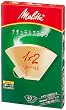 Melitta フィルターペーパー アロマジック ナチュラルブラウン 1×2 「10パックセット」
