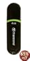 Transcend JetFlash V30 - 4 GB USB 2.0 Flash Drive TS4GJFV30 (Black)