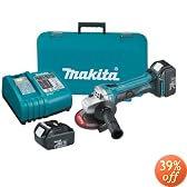 Makita BGA452 18-Volt LXT Lithium-Ion Cordless 4-1/2-Inch Cut-Off/Angle Grinder Kit