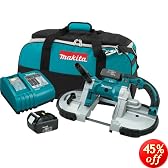 Makita BPB180 18-Volt LXT Lithium-Ion Cordless Portable Band Saw Kit