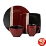 Pfaltzgraff Eastside 48-Piece Dinnerware Set, Service for 12