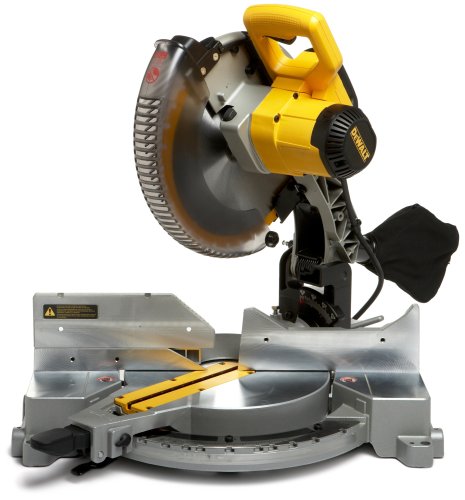 Factory-Reconditioned DeWalt DW715R Heavy-Duty 15 Amp 12-Inch Single Bevel Compound Miter saw