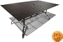 Strathwood Falkner 72-Inch Dining Table with Umbrella Hole