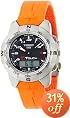 Tissot Men's T-Touch Titanium Orange Rubber Watch #T33.7.878.92