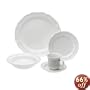 Mikasa French Countryside 45-Piece Dinnerware Set, Service for 8