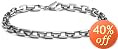 Men's Titanium Box Link Bracelet