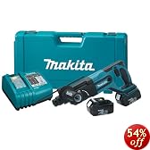 Makita BHR240 18-Volt LXT Lithium-Ion Cordless 7/8-Inch SDS-Plus Rotary Hammer Kit