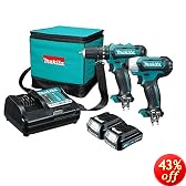 Makita LXT202 18-Volt Hammer Drill & Impact Driver Lithium-Ion Combo Kit