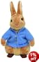 Ty Beanie Baby - Beatrix Potter Peter Rabbit Soft Toy