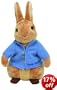Ty Beanie Baby - Beatrix Potter Peter Rabbit Soft Toy