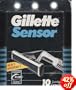 Gillette Sensor Cartridges 10 Refill Blades