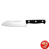 J.A. Henckels International Fine Edge Pro 5-Inch Hollow-Edge Santoku