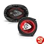 Boss Audio Systems CH6930 6-Inch x 9-Inch 3-Way Chaos Series Speaker