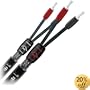 AudioQuest K2 terminated speaker cable - UST plugs 8' (2.44m) pair