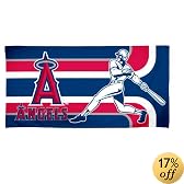 Anaheim Angels Fiber Reactive Pool/Beach/Bath Towel (Team Color)