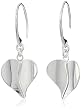 Sterling Silver Heart Dangle Earrings