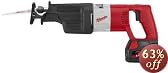 Milwaukee 0819-21 18-Volt Cordless Lithium-Ion Sawzall Reciprocating Saw with Case