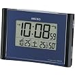 SEIKO CLOCK (セイコークロック) 目覚まし時計 電波時計 ツイン・パ 温度表示 湿度表示 SQ650K