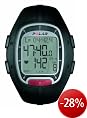 Polar RS100 Laufsport-Computer, schwarz, inkl. WearLink Textilsender
