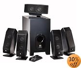 Logitech X-540 5.1 Surround Sound Speaker System with Subwoofer