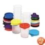 Chenille Kraft No-Spill Round Paint Cups Assortment