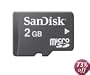 SanDisk Micro Secure Digital 2 GB Memory Card (SDSDQ-2048-A10M) Retail Package