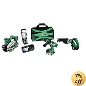 Hitachi KC18DBL 4-Tool Lithium-Ion Combo Kit