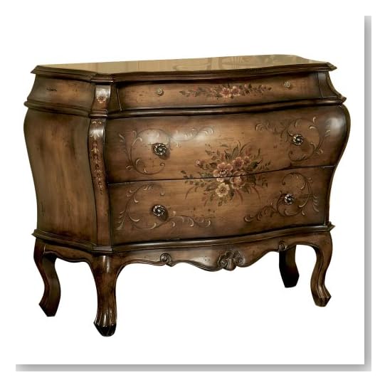 Powell Masterpiece Floral 3-Drawer Hall Chest