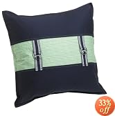 Nautica Seagrove 18-by-18-Inch Decorative Pillow, Green