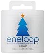 SANYO 冬季限定スペシャルパッケージ eneloop ニッケル水素電池 (ツリー・単3形・2本パック) HR-3UTG-2BP-TR