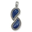.925 Silver & Lapis-Lazuli Paisley Pendant
