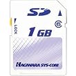 ハギワラシスコム SDカード 1GB CLASS6対応 Proシリーズ HPC-SD1GP6C