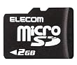 ELECOM microSDメモリカード(2GB) MF-NMRSD02G