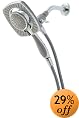 Delta In2ition 2-in-1 Shower System, Square, Chrome/Gray #75582