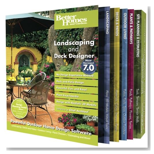 Better Homes and Gardens Landscaping and Deck Designer 7.0 [OLD VERSION]