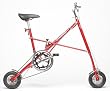 17BICYCLE エクスウォーカー 8インチ折畳み自転車 レッド EX-001