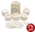 Tots Bots Nappy Starter Pack (Stage 2, Popper Fastening, Bamboo Material)