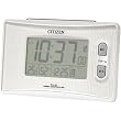 CITIZEN 電波デジタル置き時計 パルデジットR049 8RZ049-003 温度、湿度表示機能付き