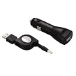 Elecom PSP対応USB充電ケーブル+シガーソケットアダプタ