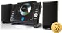 Coby CX-CD377 Micro CD Stereo System with AM/FM Tuner with Digital Display and Line-in Input (Black)