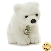 Aurora Plush 12 inch Baby Slushy Aurora Babies Polar Bear