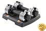 Weider PowerSwitch 12.5 lbs Adjustable Dumbbell Pair