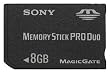 SONY メモリースティック Pro Duo 8GB MSX-M8GS