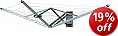 Brabantia Wallfix Wall Mounted Dryer, 25m