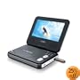 Coby TF-DVD7377 7-Inch DivX Compatible Portable DVD Player