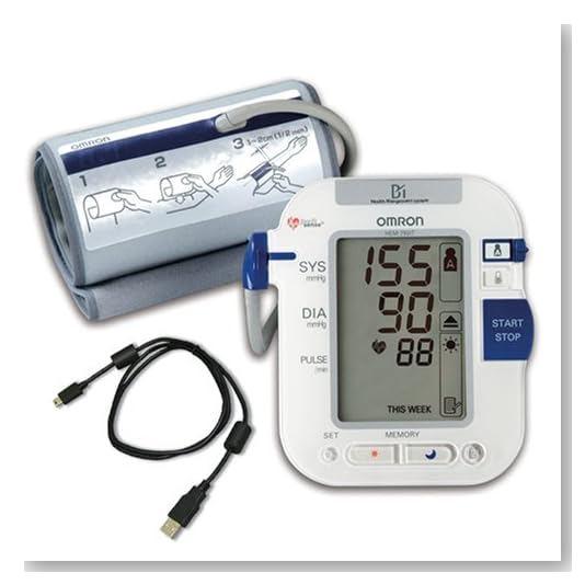 Omron HEM-790IT Automatic Blood Pressure Monitor with Advanced Omron Health Management Software