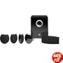 JBL CS480BG High Performance, complete 6-Piece Home Theater Speaker System with Brackets (Black Gloss)