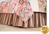 Jane Seymour Winding Way Gondola Bedskirt