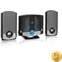 GPX HM3817DTBLK Vertical Home Music System with CD Player (Black)