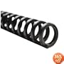 GBC ProClick Easy-Editing Binding Spines, 0.625-Inch Spine Diameter, Black, 110 Sheet Capacity, 100 Pieces Per Box (2514517)